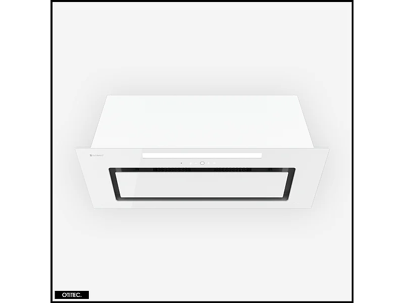 Hotte Casquette Aspirante Silencieuse - 80 cm - 510 m3/h - LOTEO - Blanc