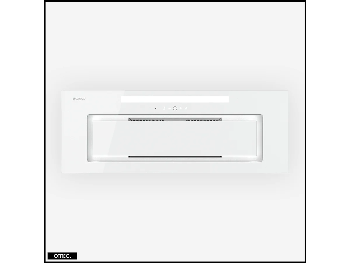 Hotte Casquette Aspirante Silencieuse - 80 cm - 510 m3/h - LOTEO - Blanc