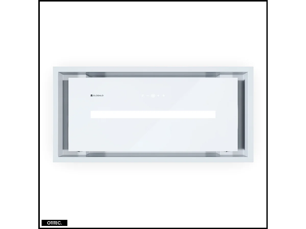 Hotte Casquette Aspirante Silencieuse - 60 cm - 720 m3/h - PINELIO - Blanc