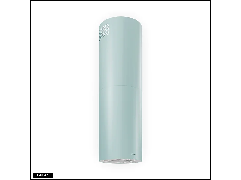 Hotte Îlot Aspirante Silencieuse - 39 cm - 570 m3/h - LOBELIO - Menthe