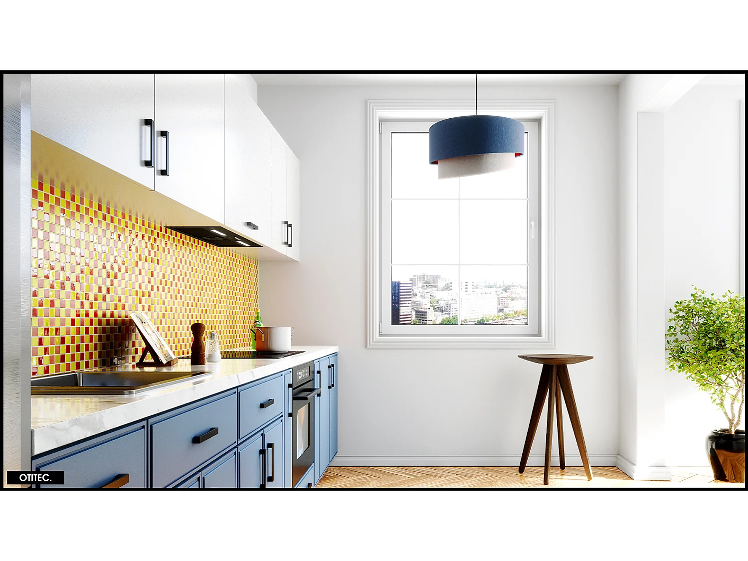 Hotte Casquette Aspirante Silencieuse - 80 cm - 330 m3/h - HADARIO - Noir