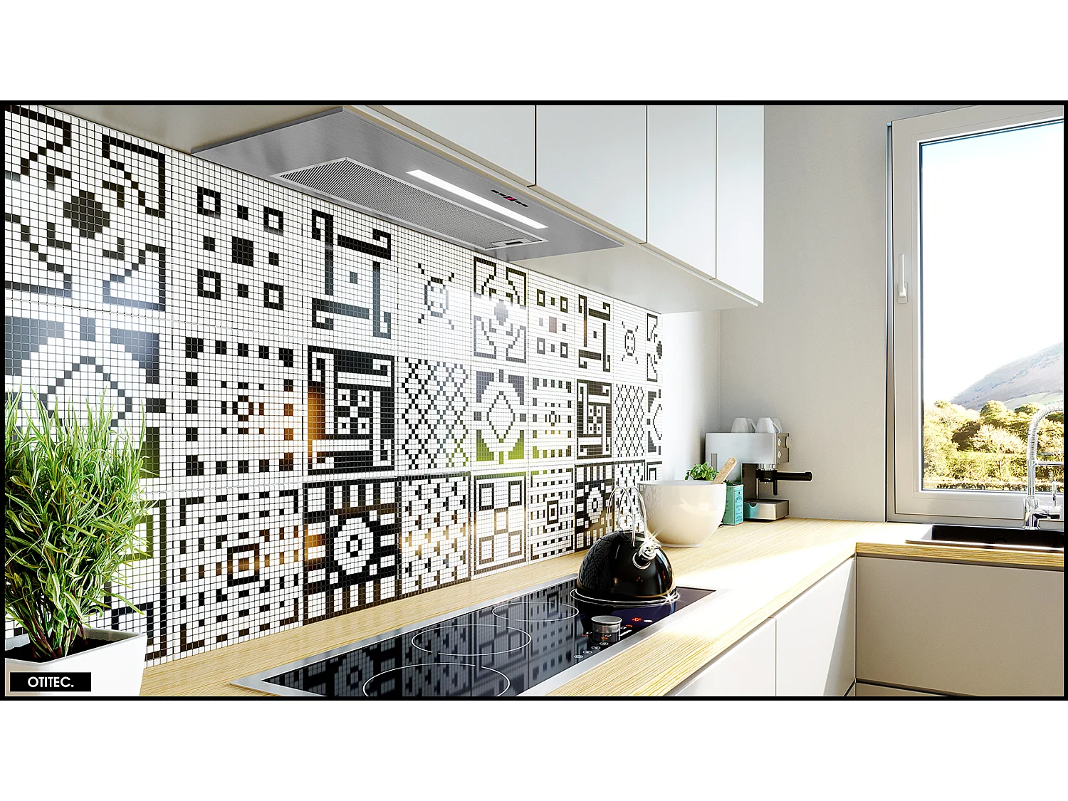 Hotte Casquette Aspirante Silencieuse - 80 cm - 565 m3/h - AGENDERO - Inox