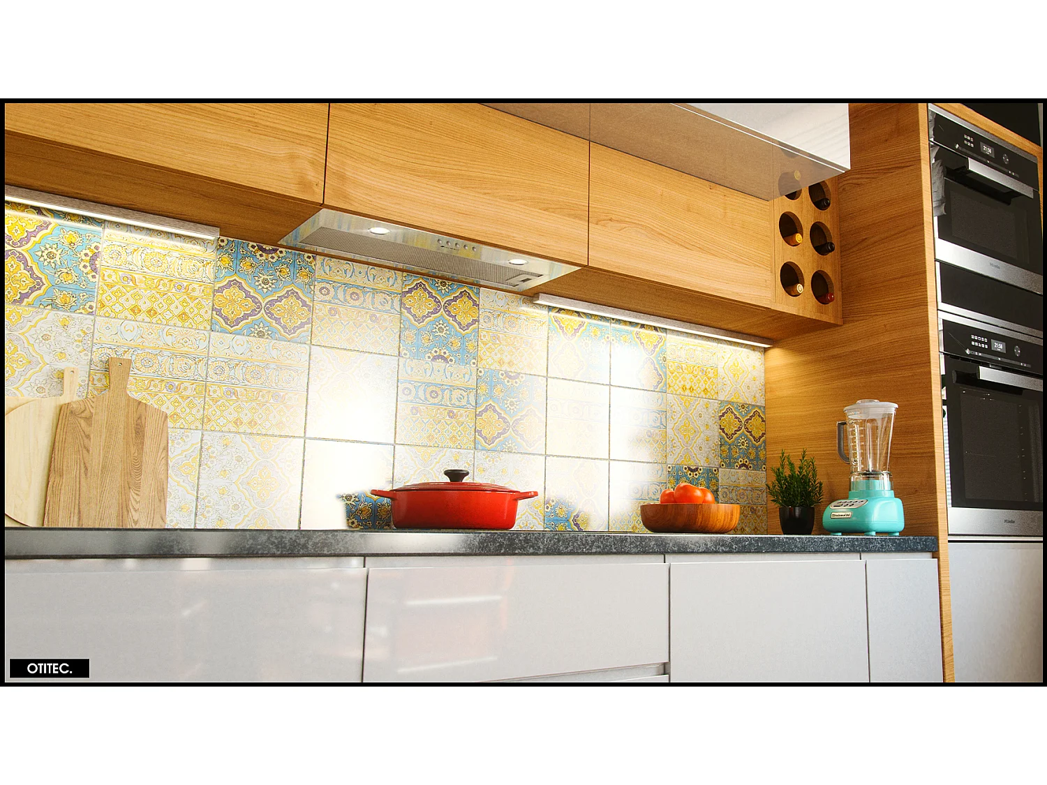 Hotte Casquette Aspirante Silencieuse - 60 cm - 320 m3/h - DELICO - Inox