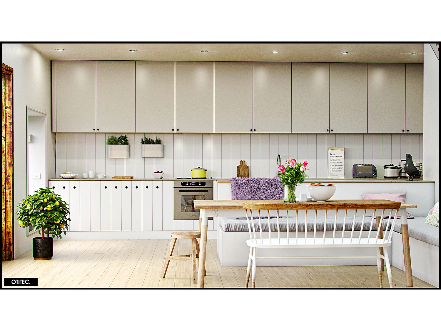 Hotte Casquette Aspirante Silencieuse - 60 cm - 525 m3/h - RETIO - Inox