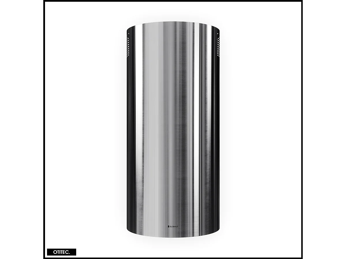 Hotte Murale Aspirante Silencieuse - 39 cm - 570 m3/h - LOBELIO - Inox
