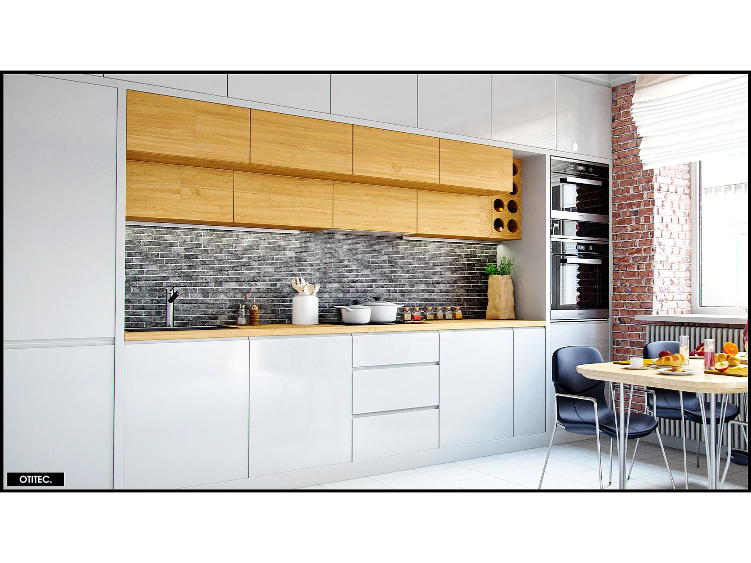 Hotte Casquette Aspirante Silencieuse - 60 cm - 320 m3/h - DELICO - Blanc