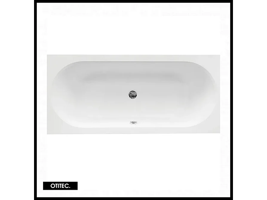 Baignoire Droite sans Tablier - 170 x 75 cm - VITAE SANS TABLIER - REPOSE-TÊTE OFFERT