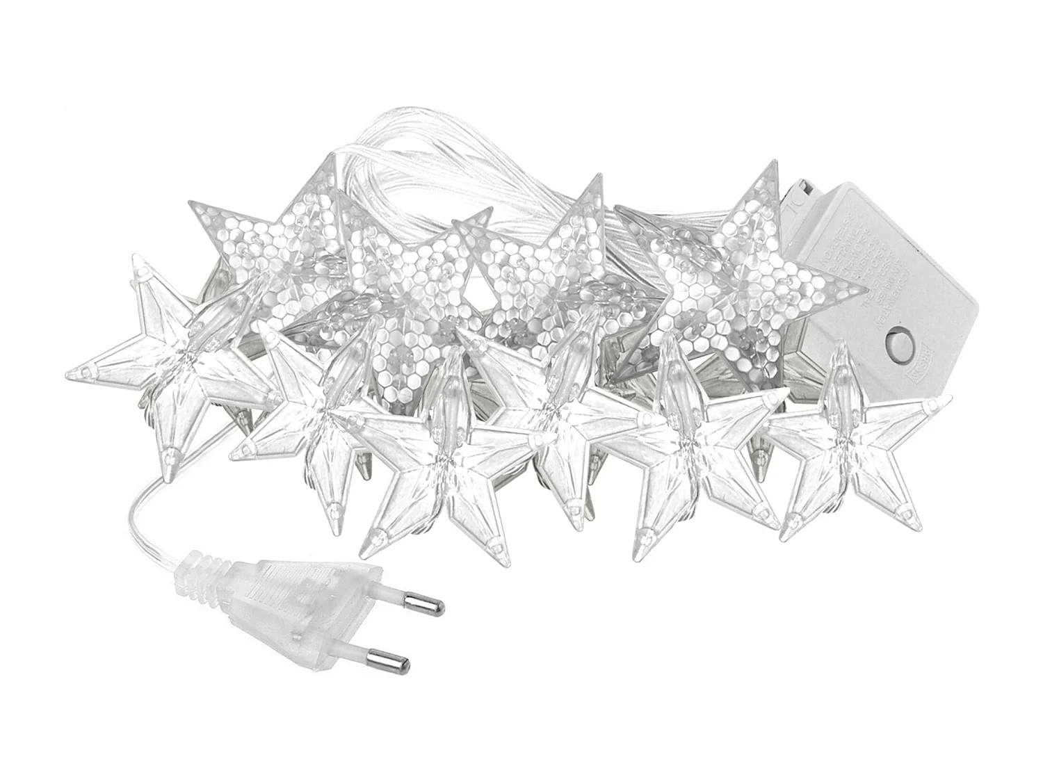 RIDEAU LUMINEUX + TÉLÉCOMMANDE LED CD005 LIGHT GREY