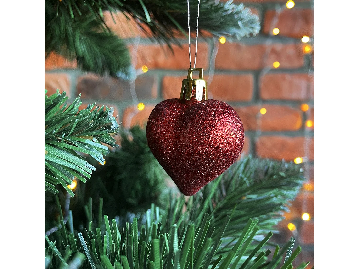 BOULES DE NOËL SYSD1688-195 41PCS ROUGE BLANC