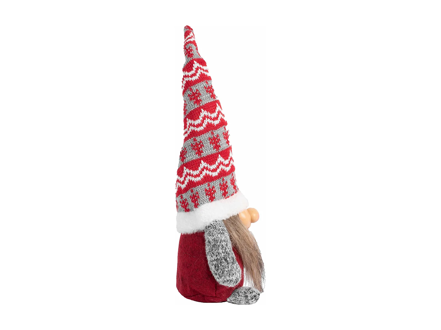 GNOME DE NOËL  YX066 30CM DARK RED