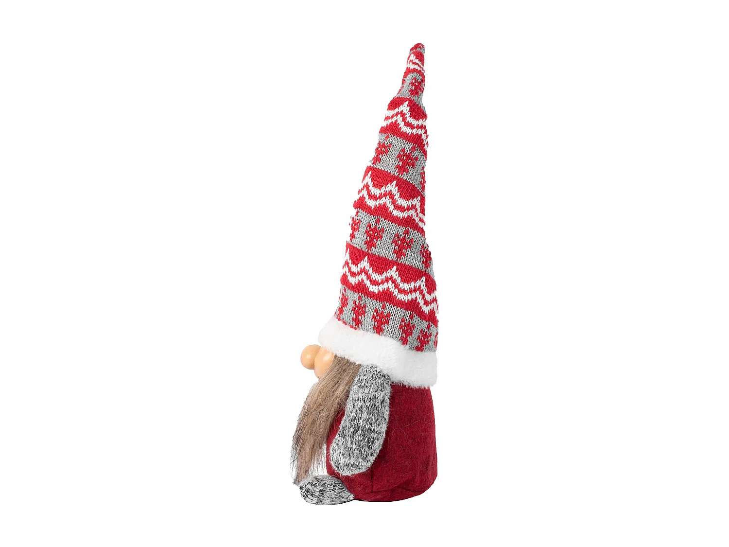 GNOME DE NOËL  YX066 30CM DARK RED