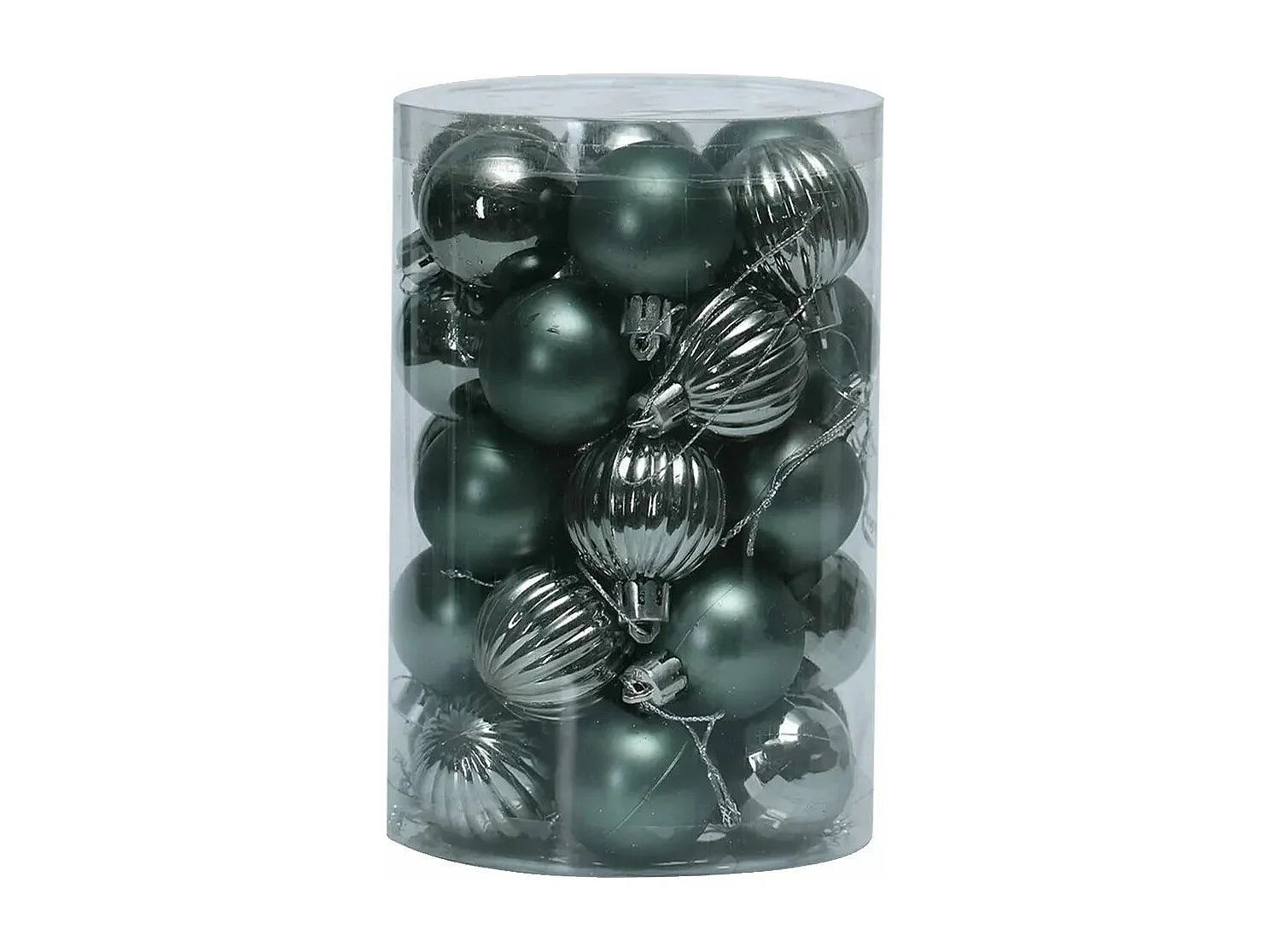 BOULES DE NOËL  SYSD1688-027 34 PCS BLUE/ VERT FONCE