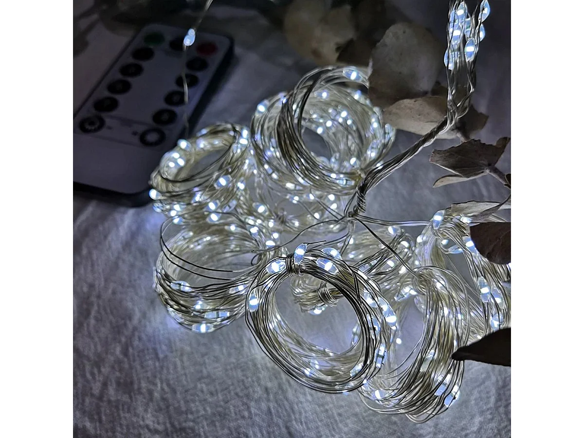 RIDEAU LUMINEUX LED 311334 300 DIOS 3X3M BLANC