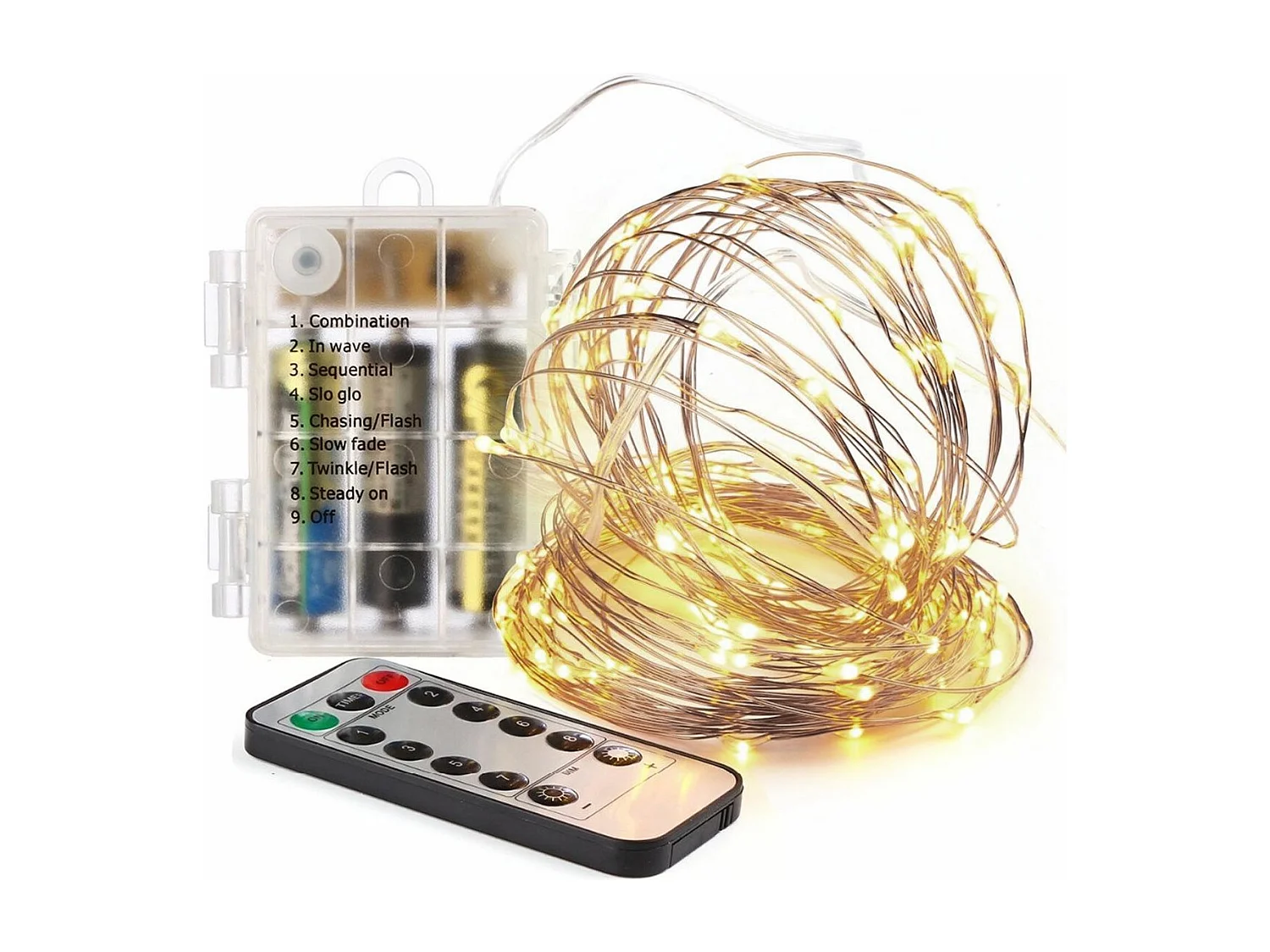 RIDEAU LUMINEUX LED 311334A 300 DIOS 3X3M BLANC