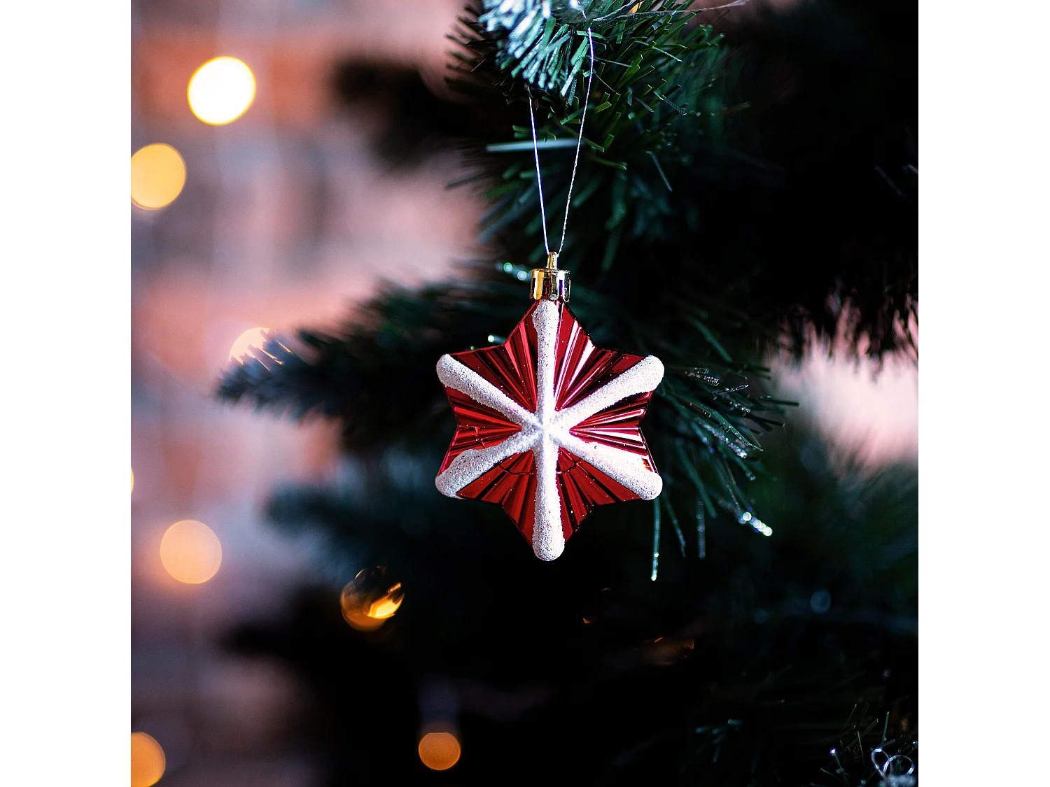 BOULES DE NOËL SYSD1688-113 78 PCS ROUGE