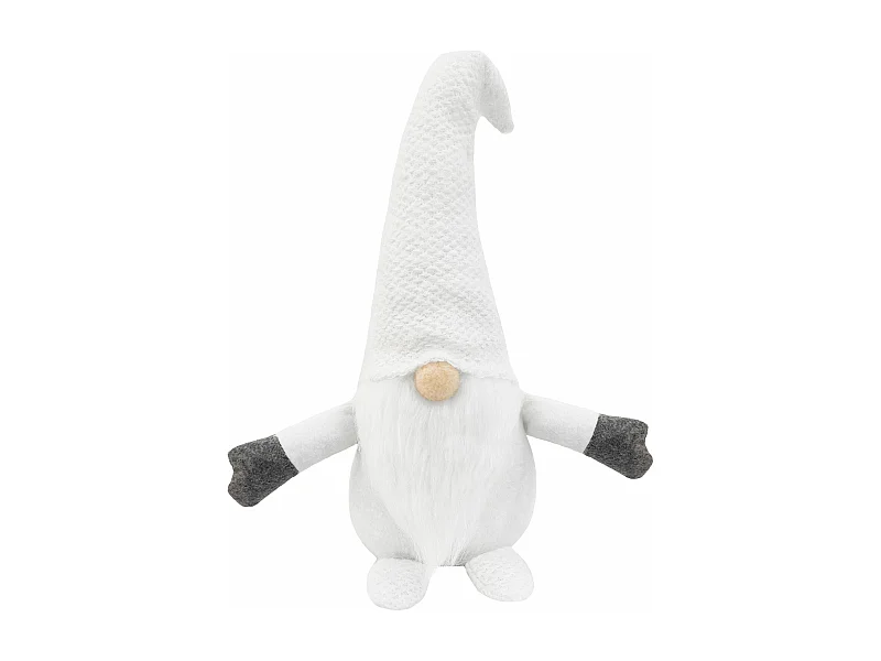 GNOME DE NOËL  YX045 WHITE 35CM WHITE