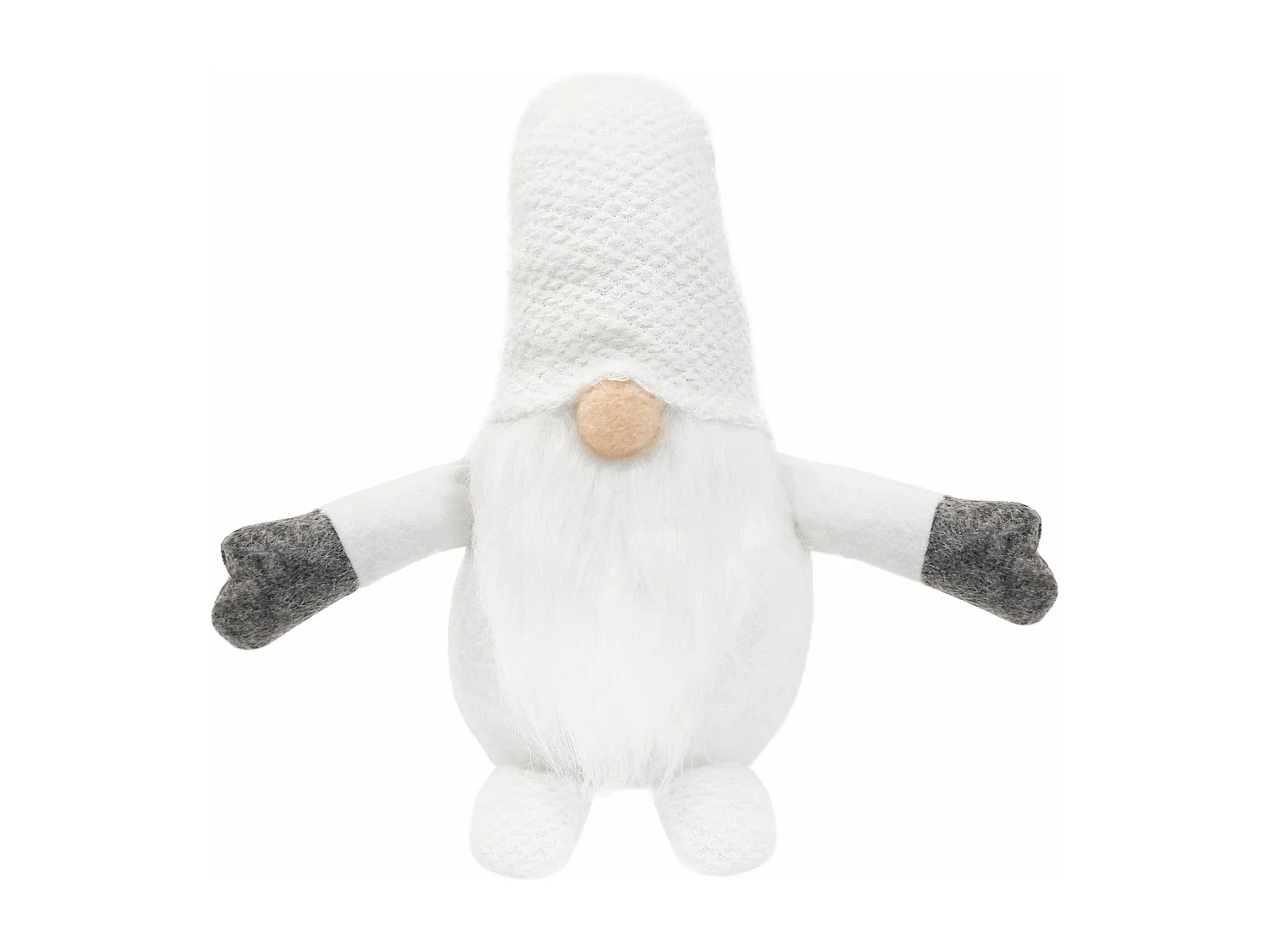 GNOME DE NOËL  YX045 WHITE 35CM WHITE