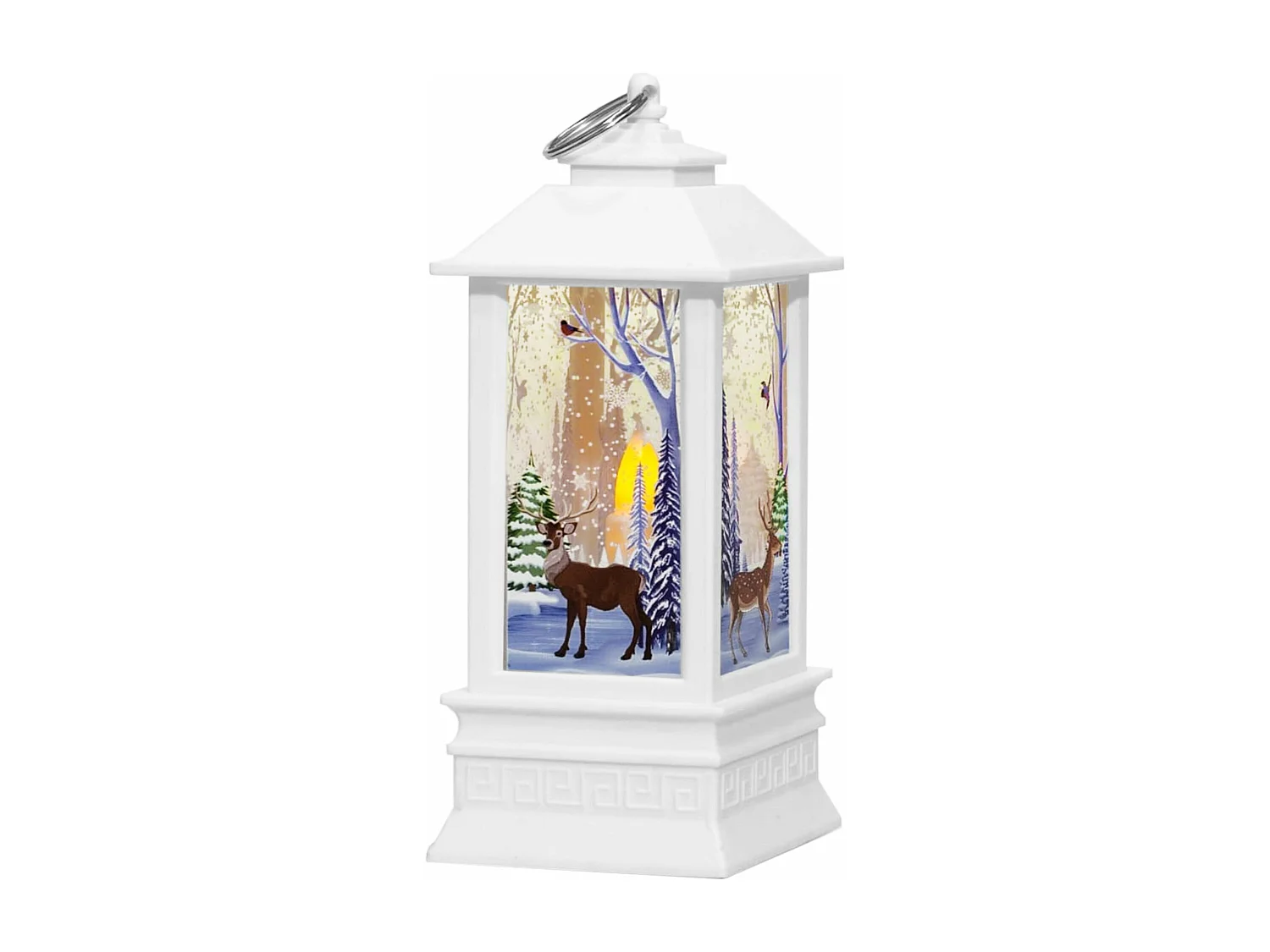 LANTERNE DE NOËL LED XB-001 BLANC