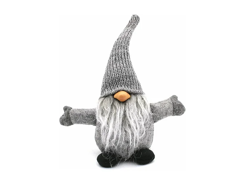 GNOME DE NOËL YX045 GREY 35CM GREY