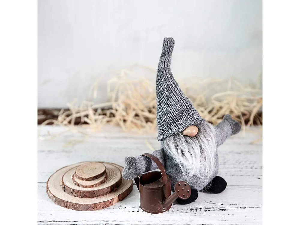 GNOME DE NOËL YX045 GREY 35CM GREY