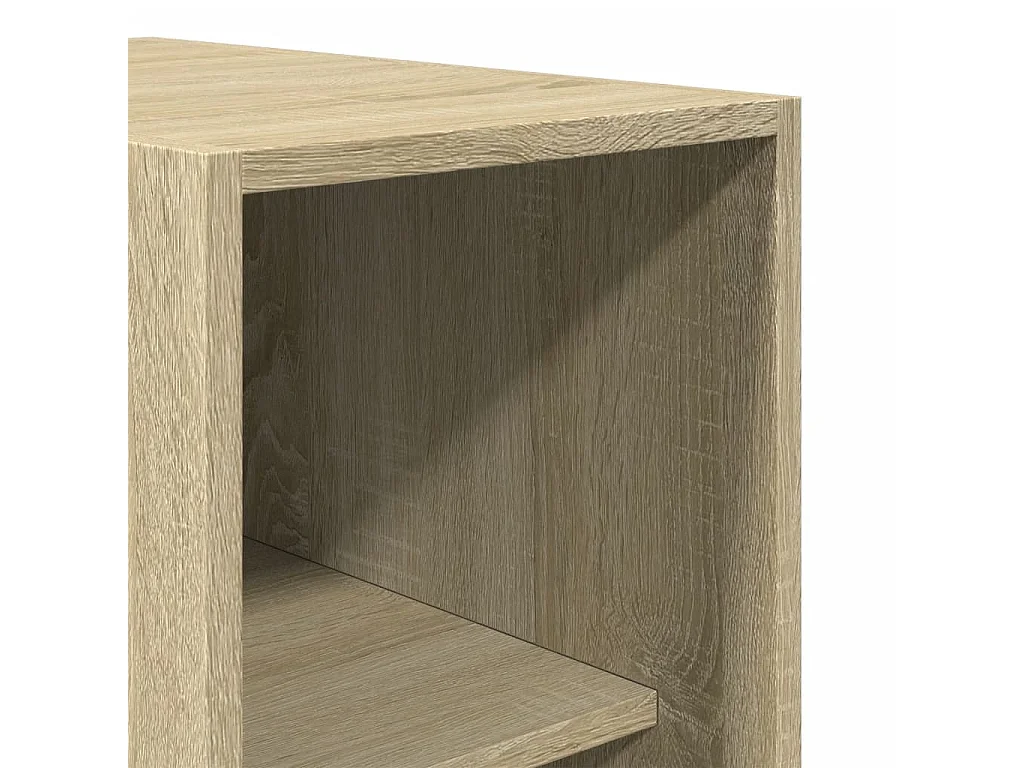 Garde-robe chêne sonoma 30x50x200 cm bois d'ingénierie