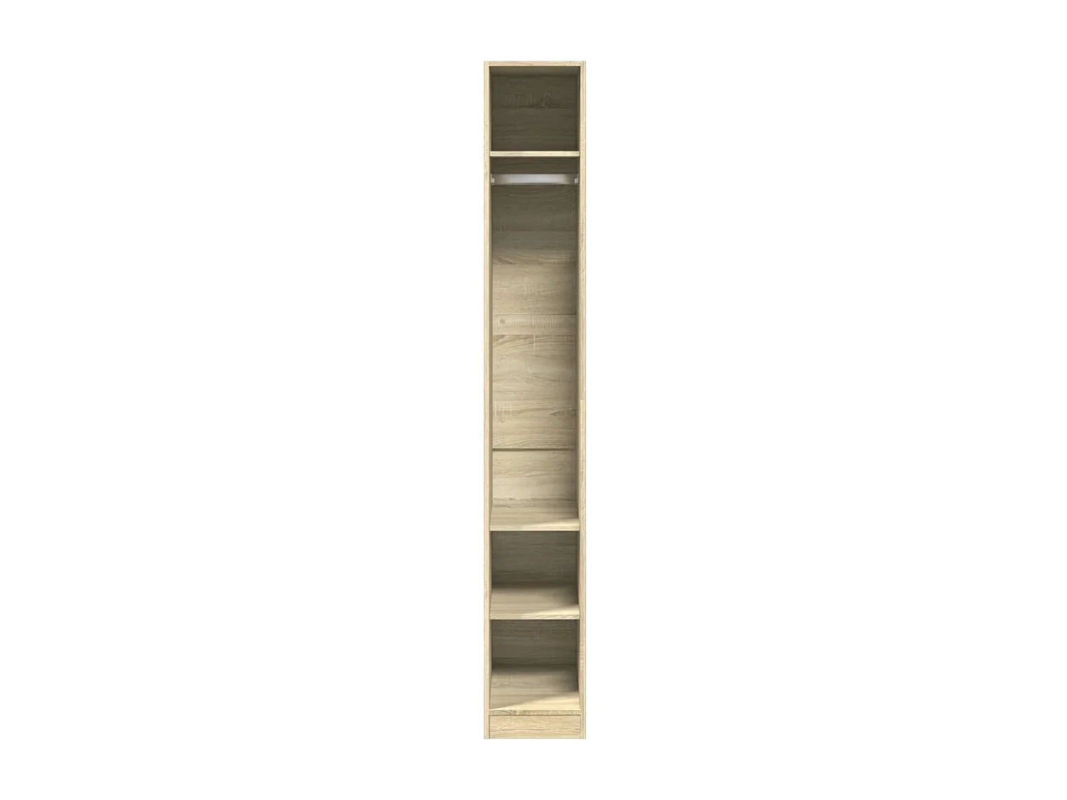 Armadio Rovere Sonoma 30x50x200 cm in Legno Multistrato