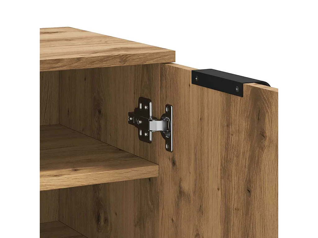 Schuhschrank Artisan-Eiche 29,5x35x100,5 cm Holzwerkstoff