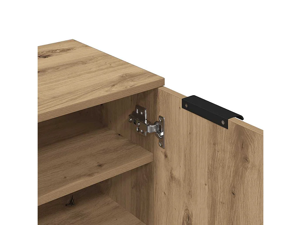 Schuhschrank Artisan-Eiche 29,5x35x100,5 cm Holzwerkstoff