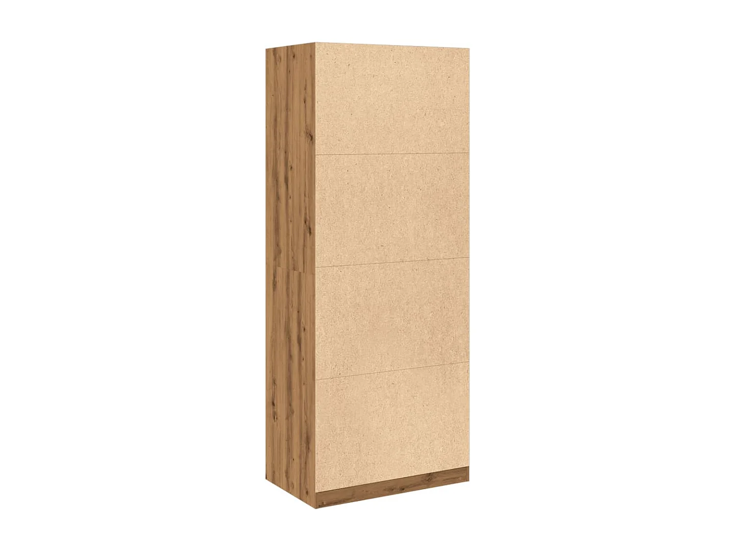 Kleiderschrank Artisan-Eiche 80x50x200 cm Holzwerkstoff