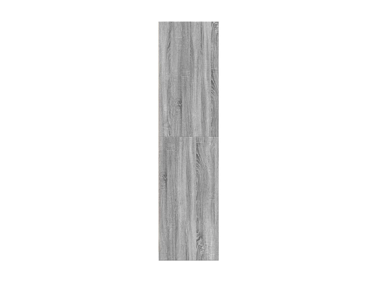 Armario de madera de ingeniería gris Sonoma 80x50x200 cm