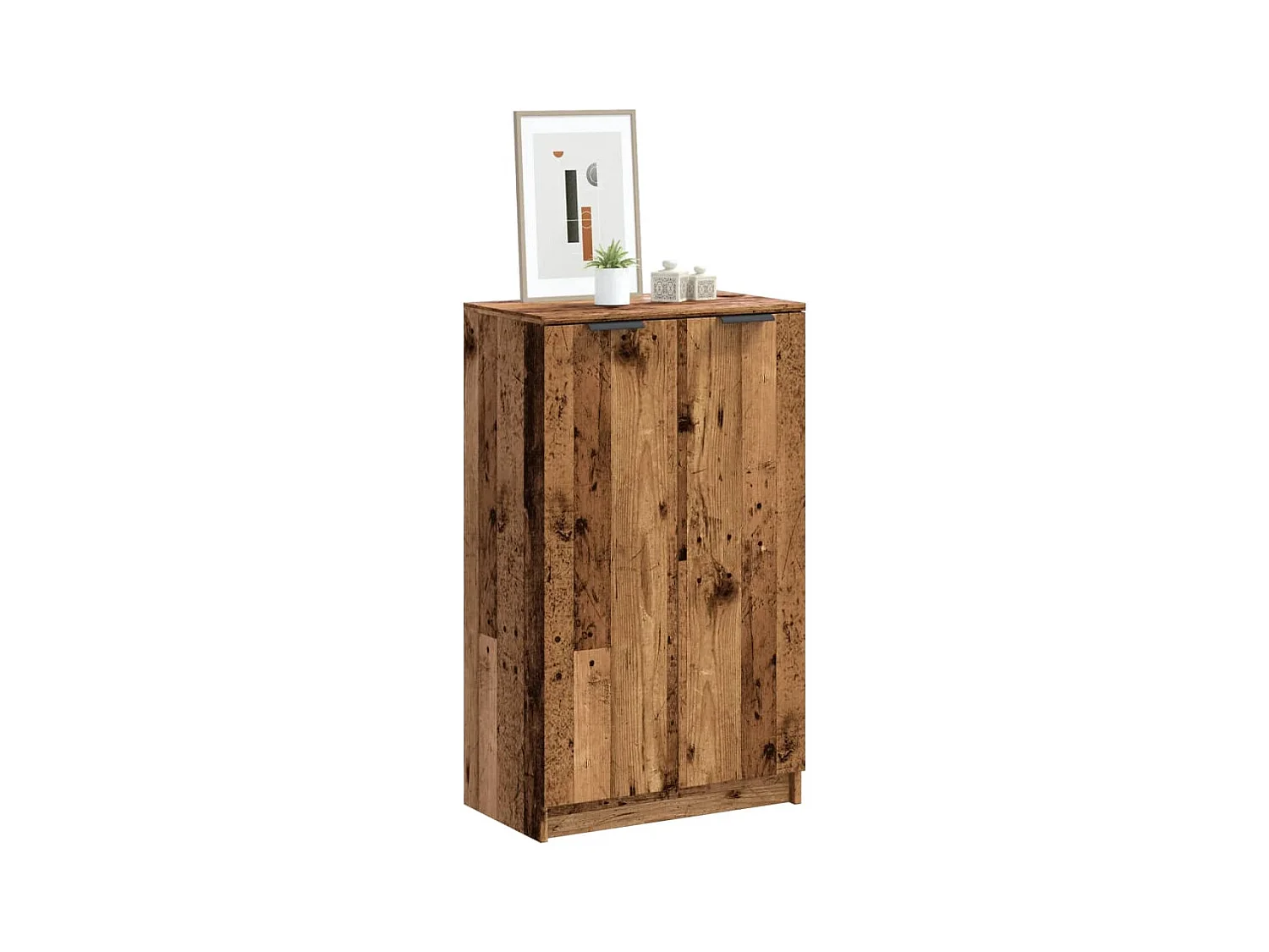 Scarpiera Legno Antico 59x35x100,5 cm in Truciolato