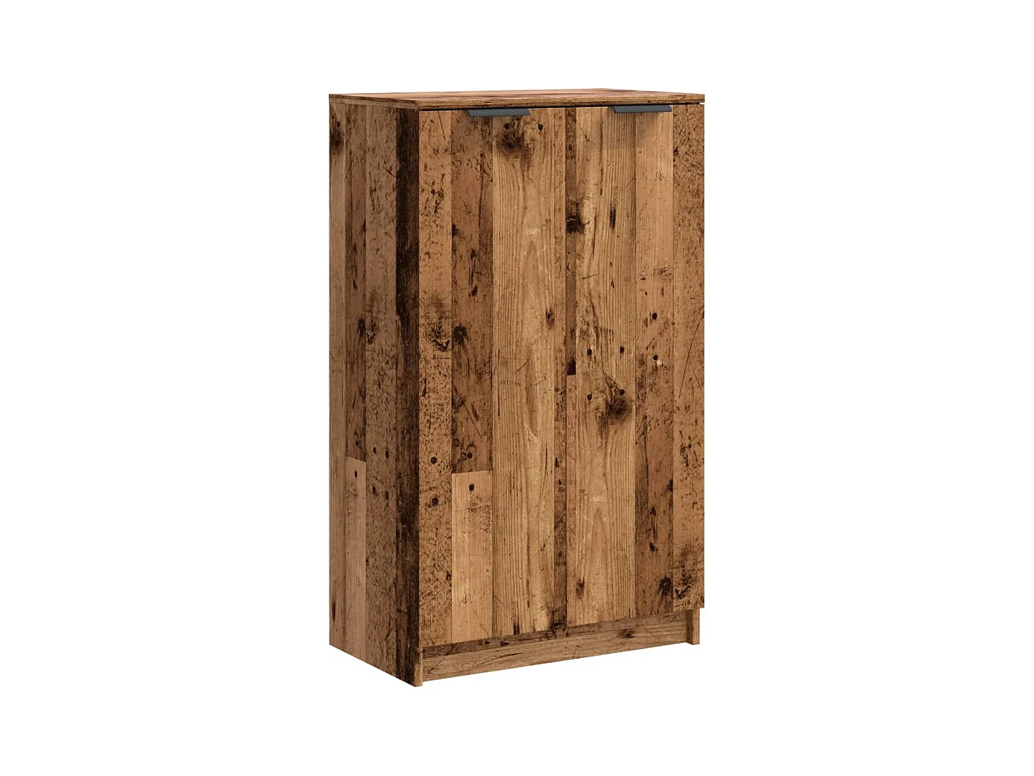 Armoire à chaussures vieux bois 59x35x100,5cm bois d'ingénierie