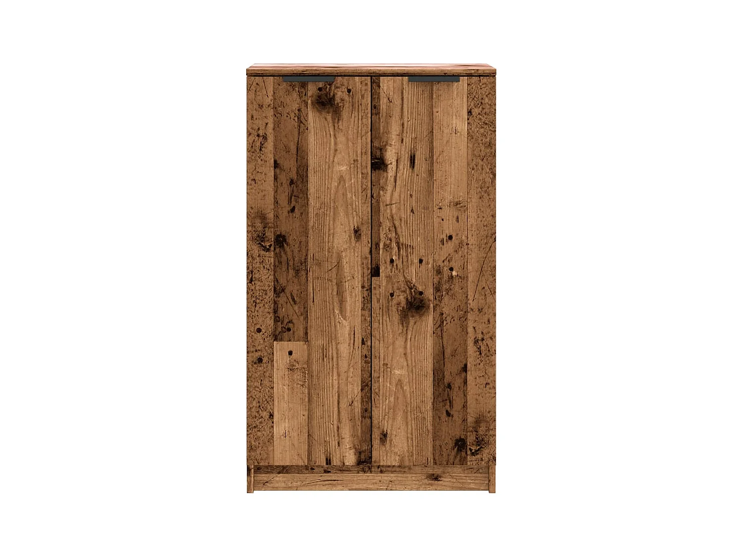 Armoire à chaussures vieux bois 59x35x100,5cm bois d'ingénierie