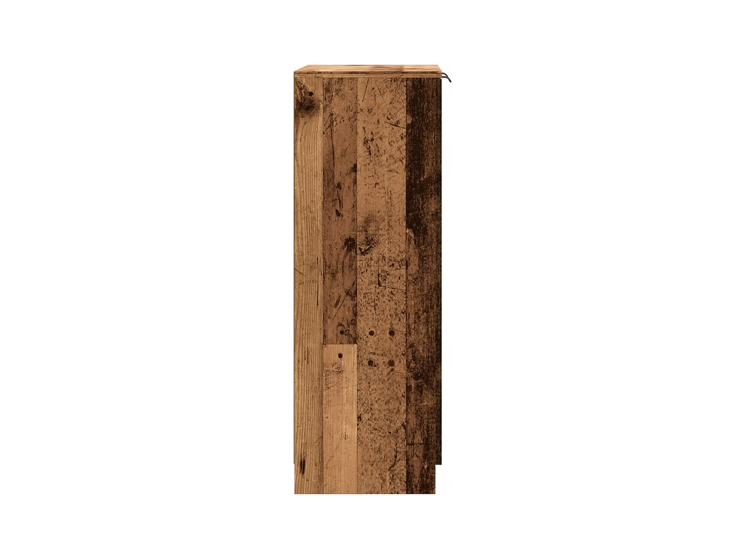 Armoire à chaussures vieux bois 59x35x100,5cm bois d'ingénierie