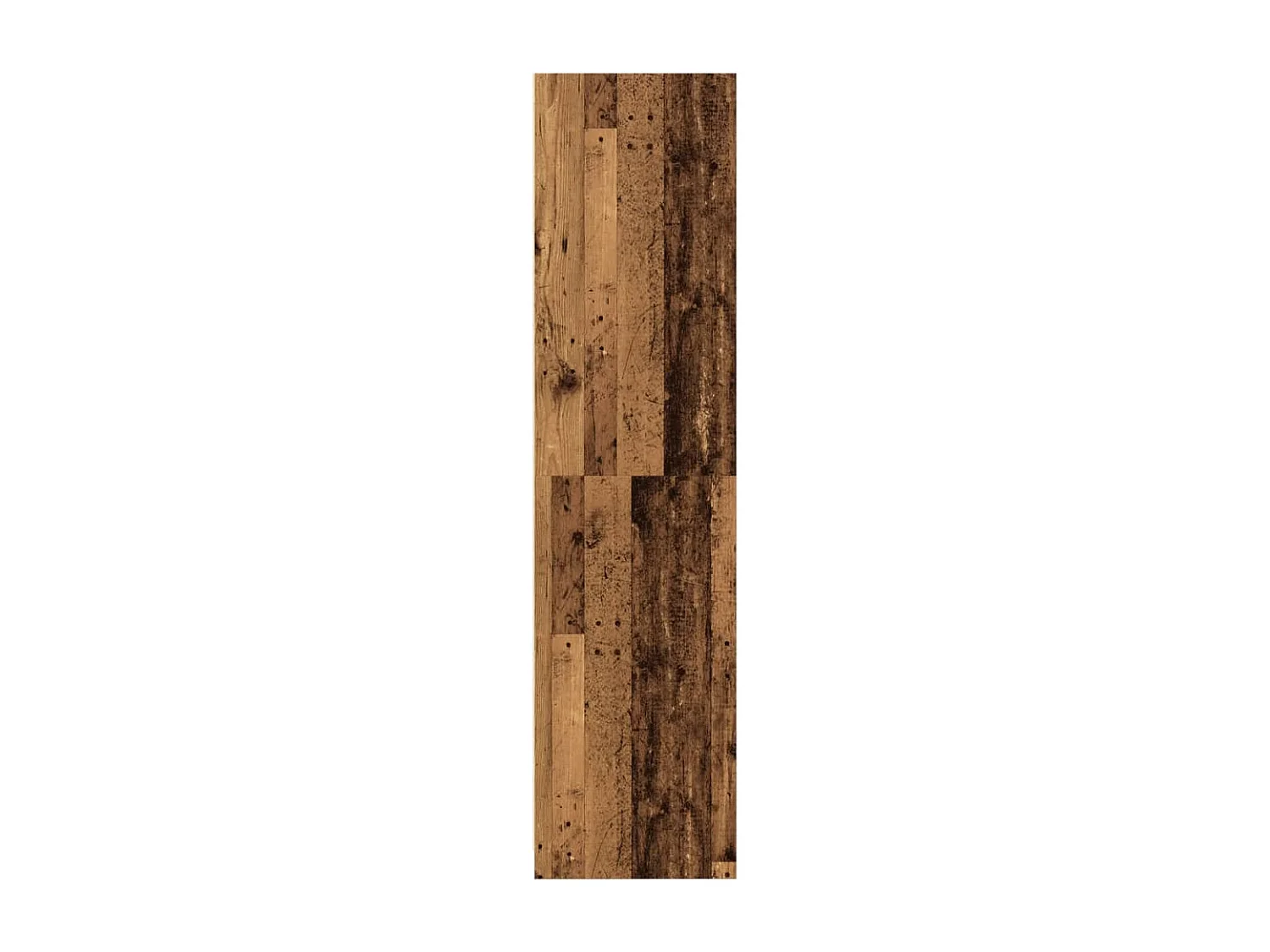 Armario de madera ingeniería envejecida 100x50x200 cm