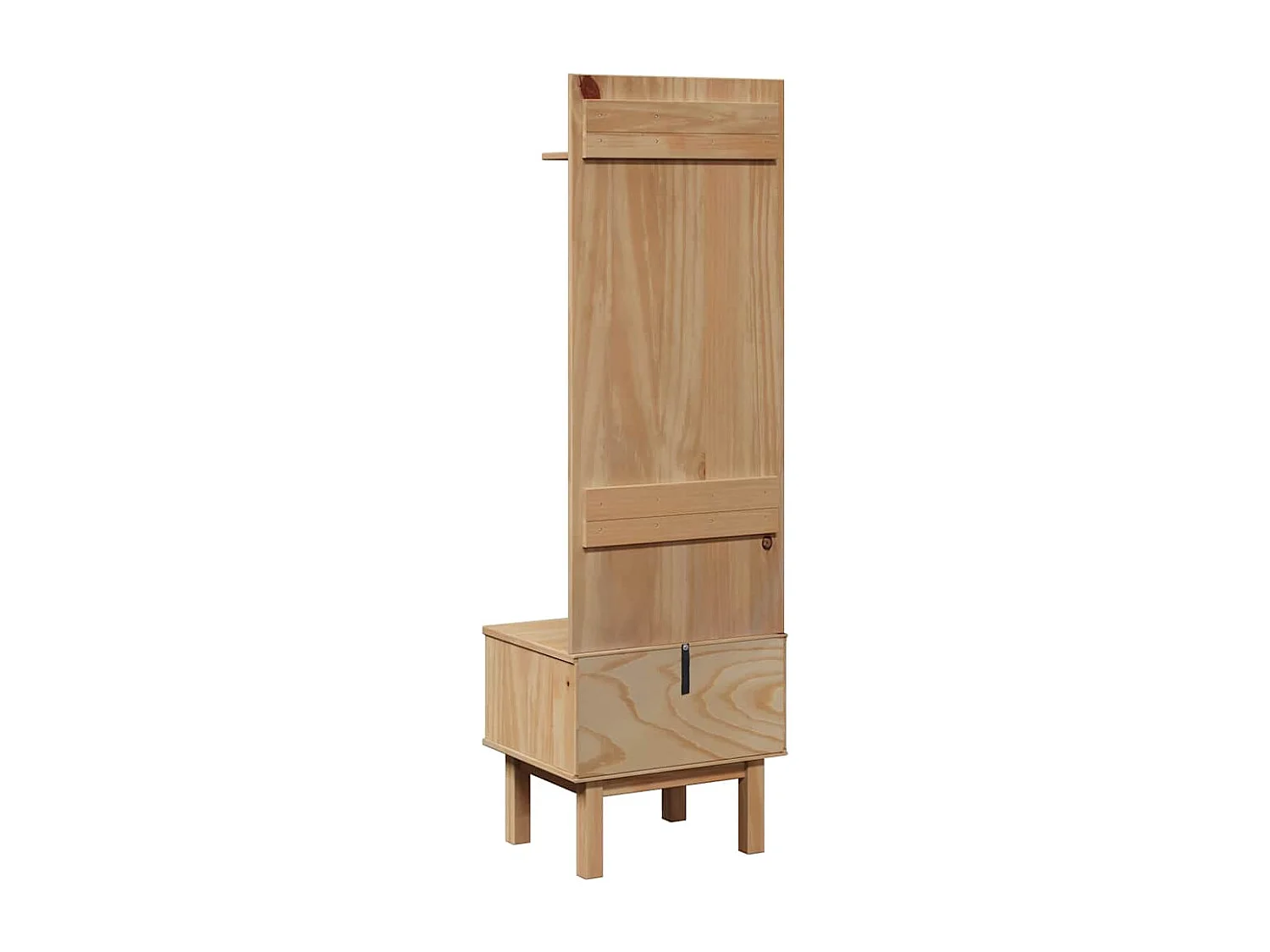 Mobile da Corridoio OTTA 50x40x160 cm in Legno Massello di Pino