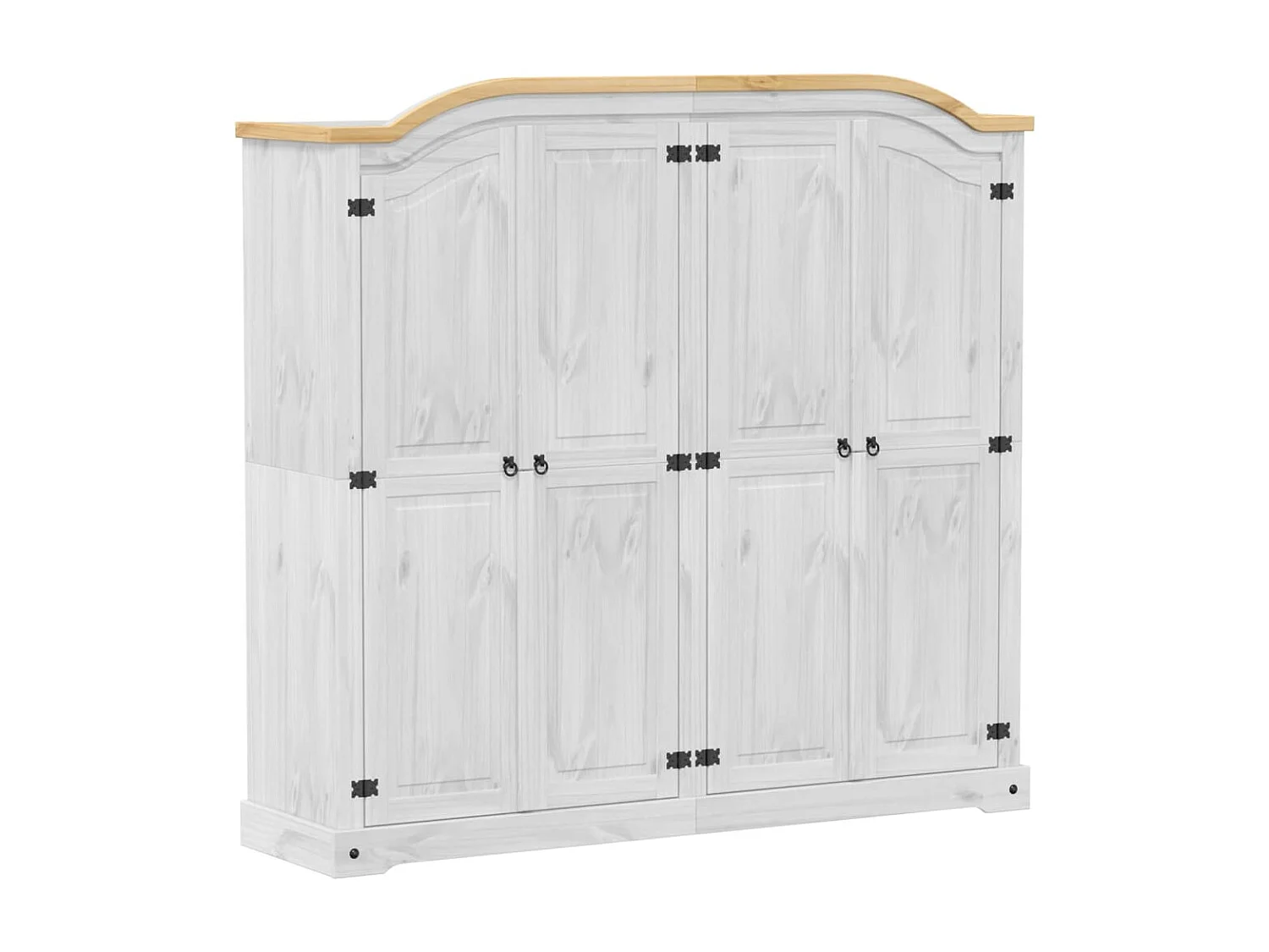 Armario Corona madera maciza de pino 194x52x186 cm