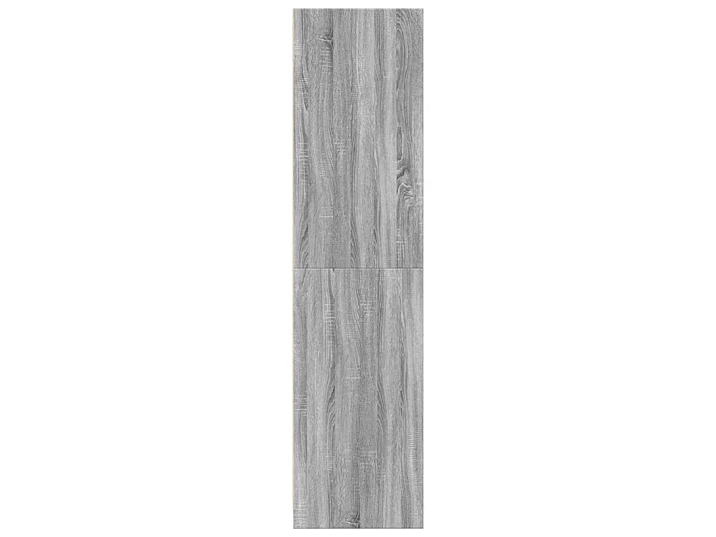 Armadio Grigio Sonoma 30x50x200 cm in Legno Multistrato