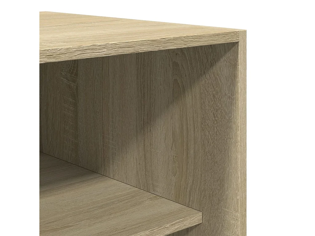 Kleiderschrank Sonoma-Eiche 80x50x200 cm Holzwerkstoff