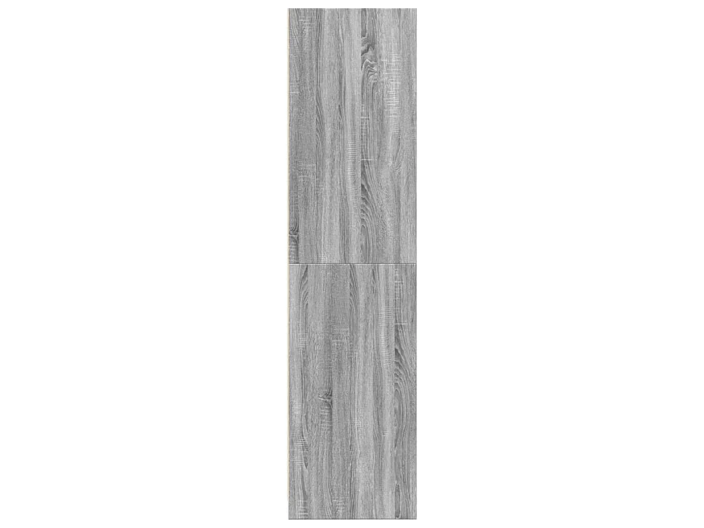 Kleiderschrank Grau Sonoma 100x50x200 cm Holzwerkstoff