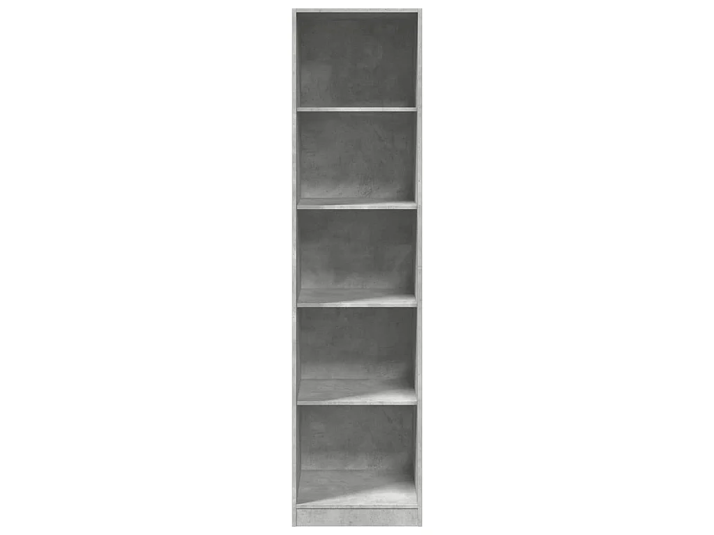 Armadio Grigio Cemento 50x50x200 cm in Legno tecnico