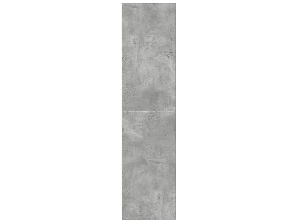 Armadio Grigio Cemento 50x50x200 cm in Legno tecnico