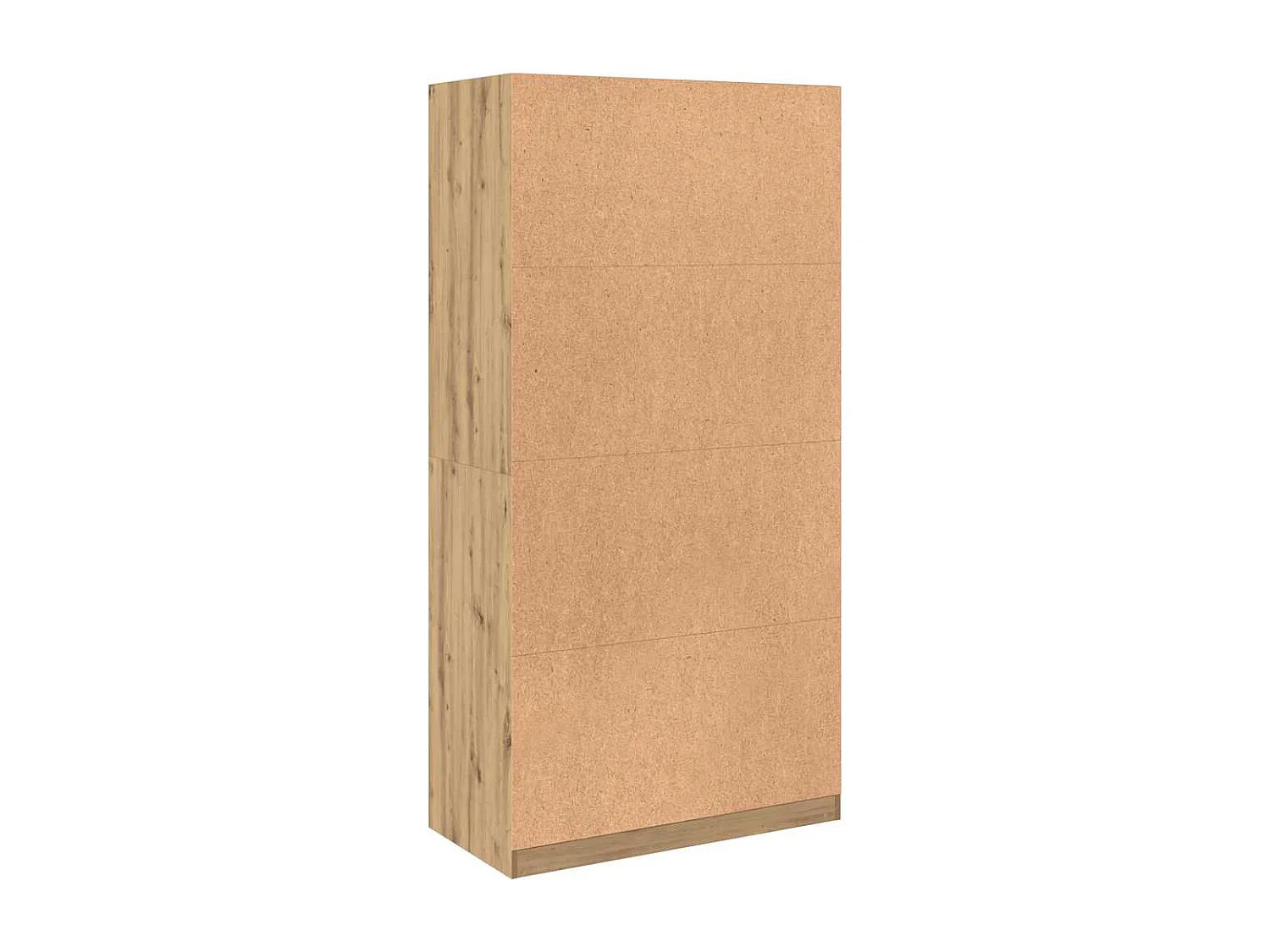 Kleiderschrank Artisan-Eiche 100x50x200 cm Holzwerkstoff