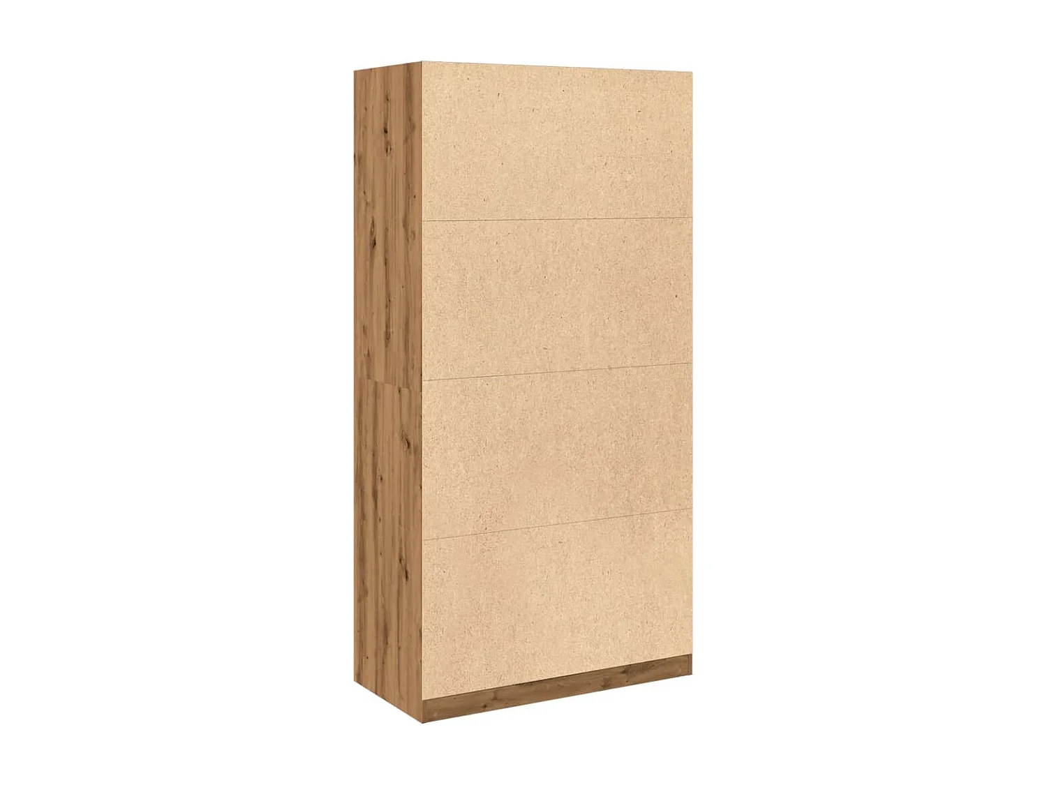 Kleiderschrank Artisan-Eiche 100x50x200 cm Holzwerkstoff