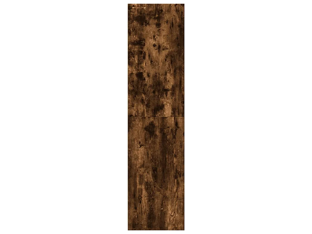 Kleiderschrank Räuchereiche 30x50x200 cm Holzwerkstoff