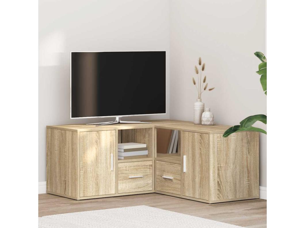 Mobile Angolare Rovere Sonoma 160x40x45 cm in Truciolato
