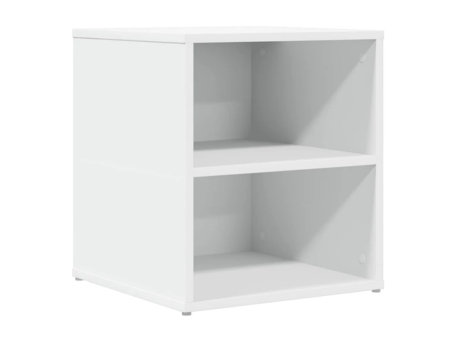 Hoekkast 160x40x45 cm bewerkt hout wit