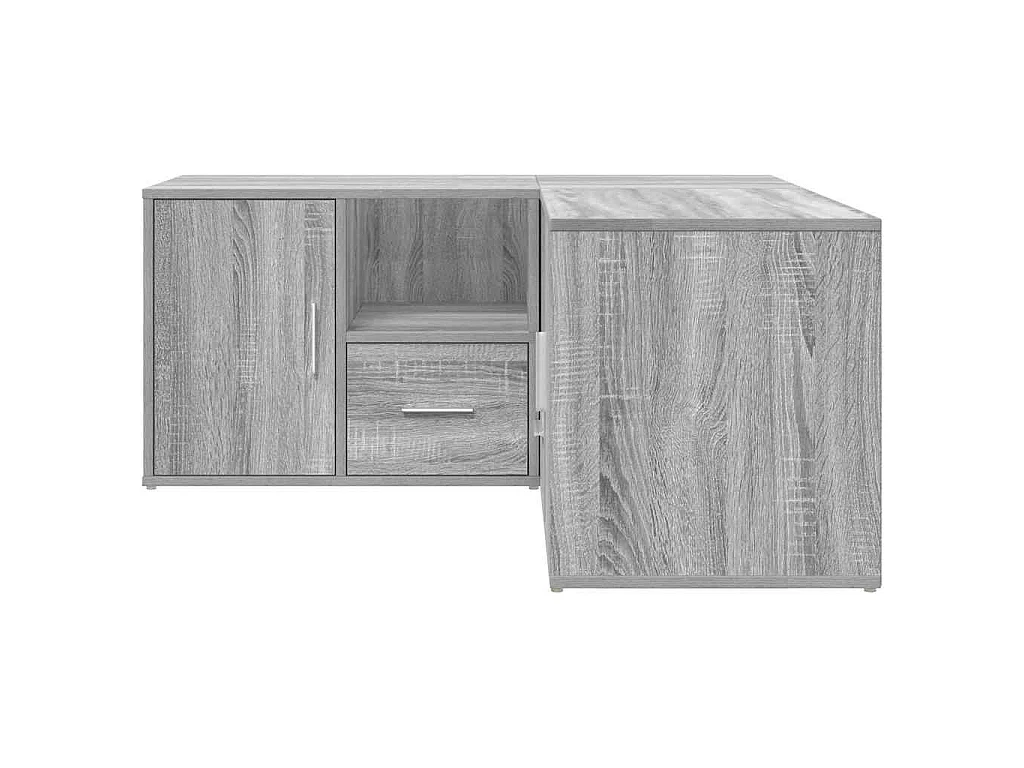 Mobile Angolare Grigio Sonoma 160x40x45 cm in Truciolato