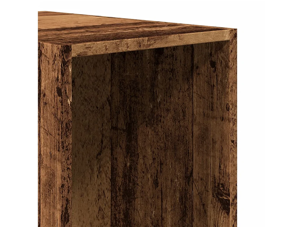 Kledingkast 30x50x200 cm bewerkt hout oud hout