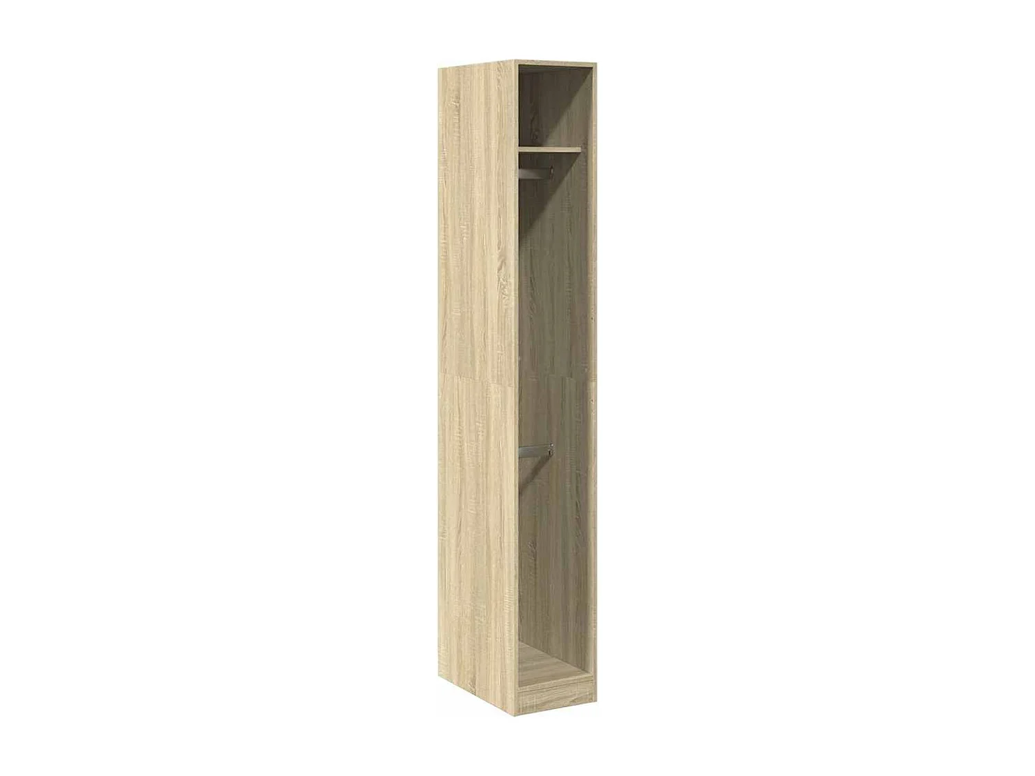 Armadio Rovere Sonoma 30x50x200 cm in Legno Multistrato